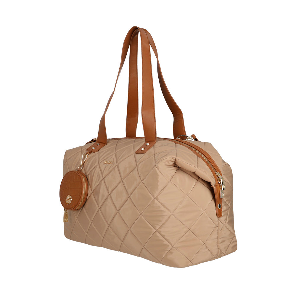 BOLSO DE VIAJE OTTAWA FW24 TOSTADO L