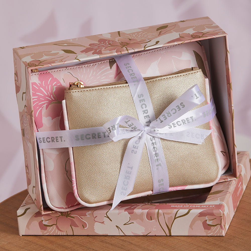 SET X 2 COSMETIQUEROS MIAMI FW24 ROSA