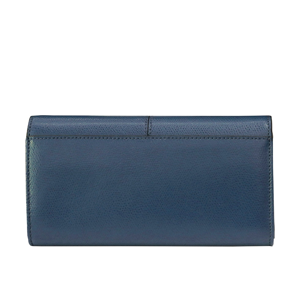 Billetera My Chain Cloudy Blue / Black