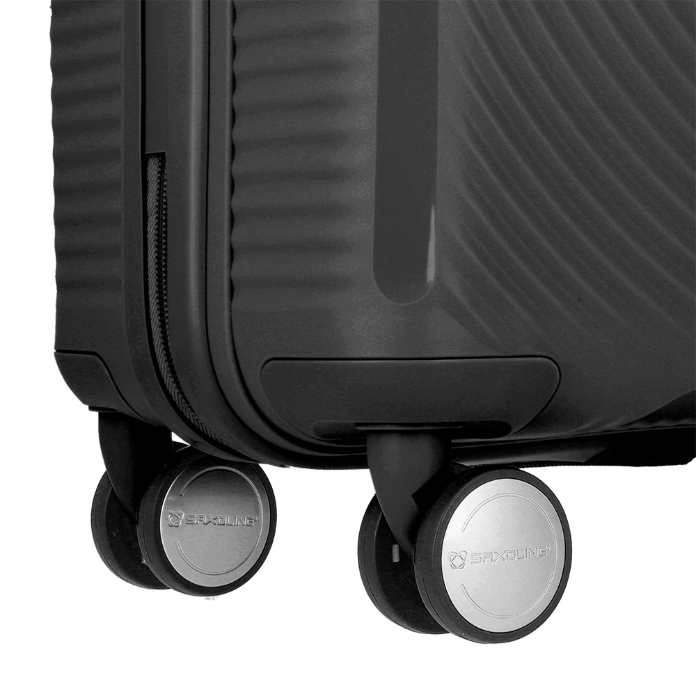 Maleta Rígida Disc O Spinner 55/20 Negro Cabina