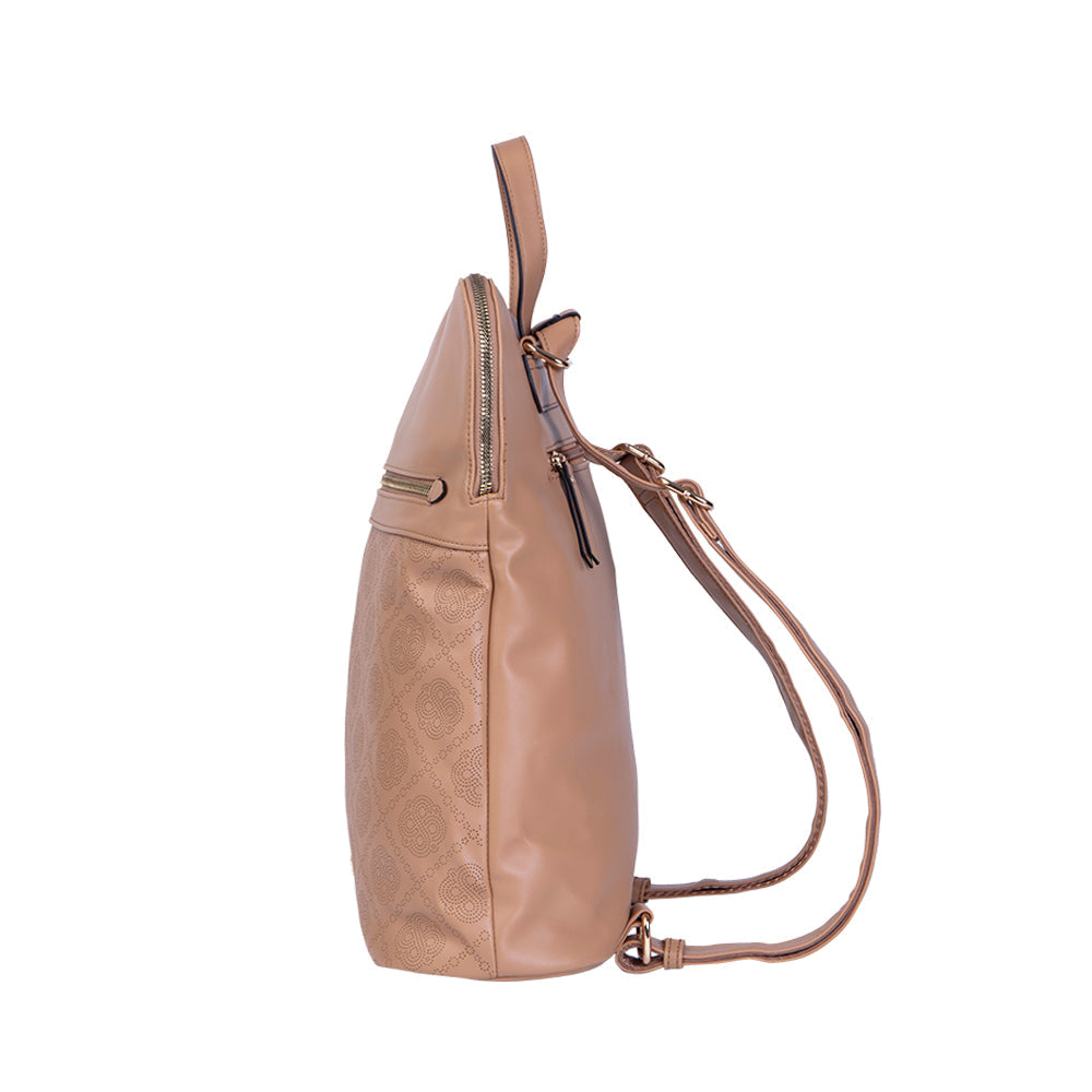 Mochila Clásica Roma Beige