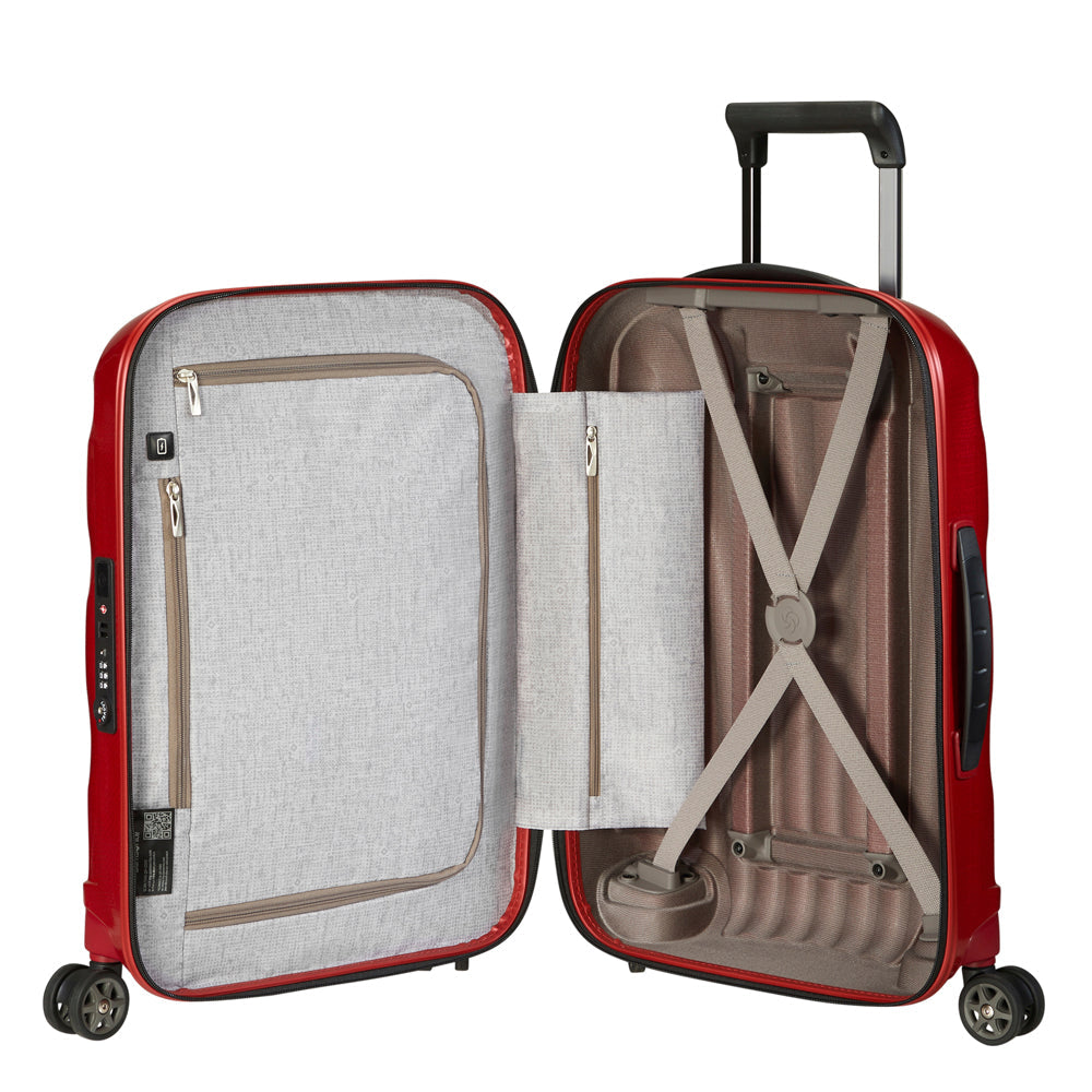 Maleta C-Lite Spinner Cabina 55/20 Chili Red