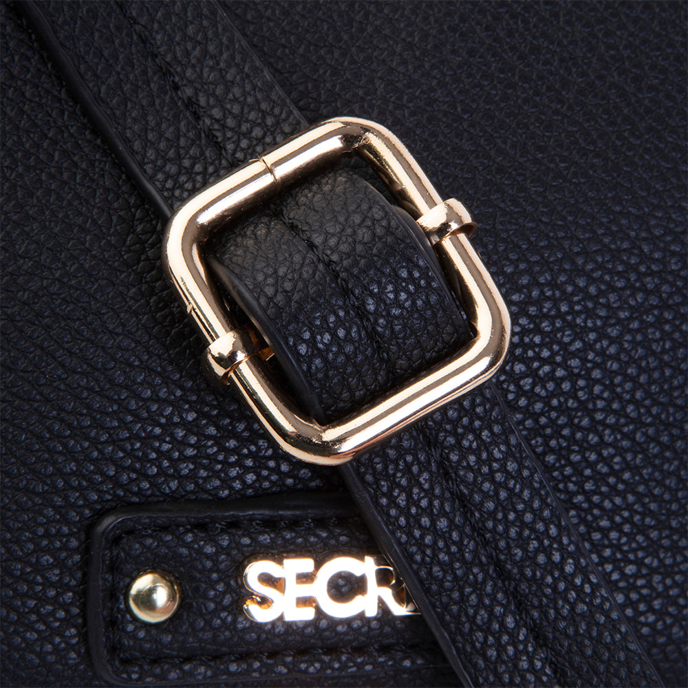 Cartera Clásica Fashion Perth Negra
