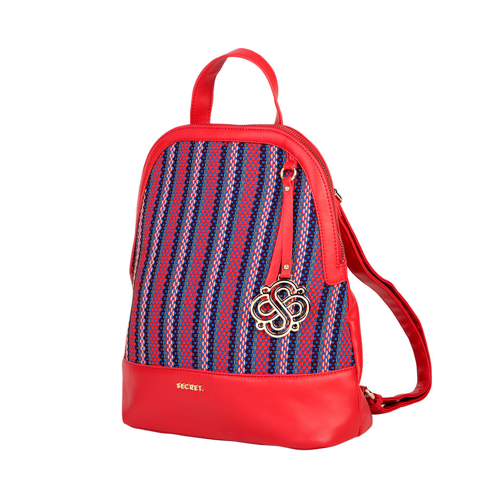 Mochila para mujer Indonesia roja L