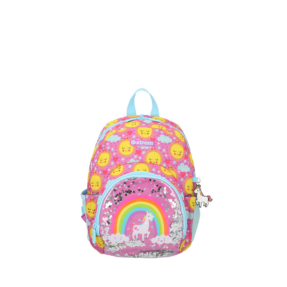 Mochila escolar Power Unicorn rosada