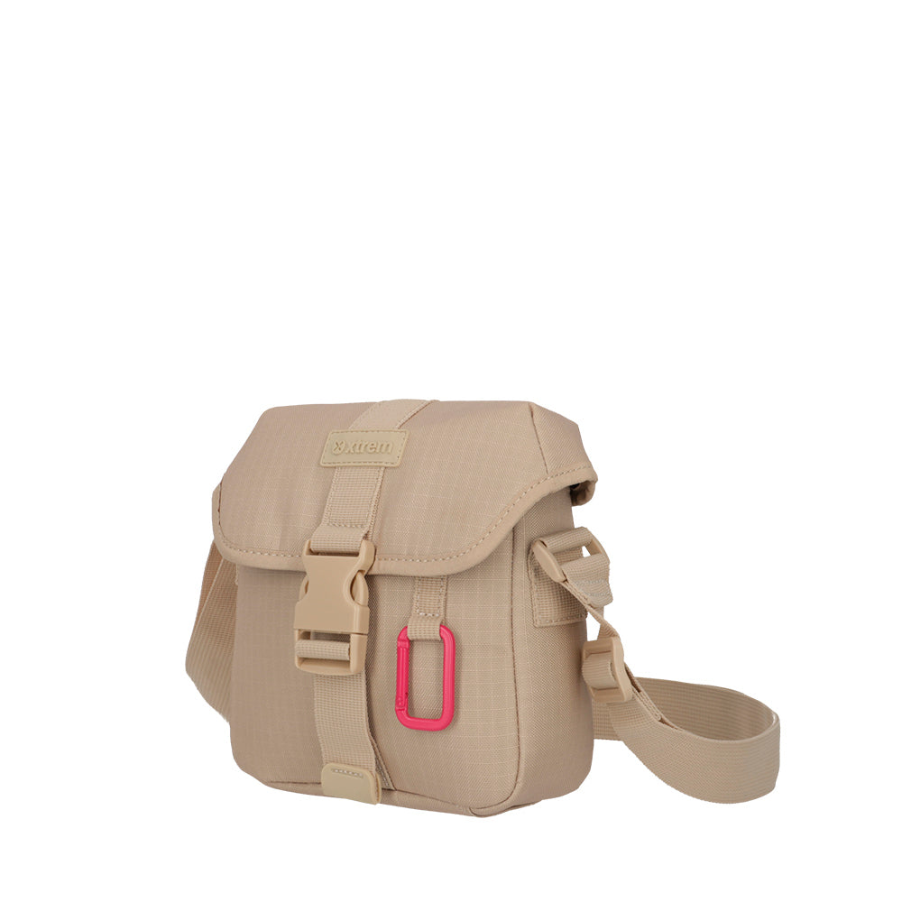 Bolso crossbag SLATER 4XT SAHARA BEIGE S