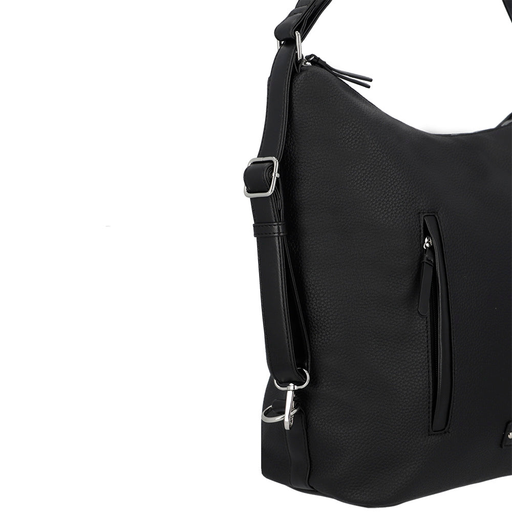 Mochila para mujer Letonia negra L
