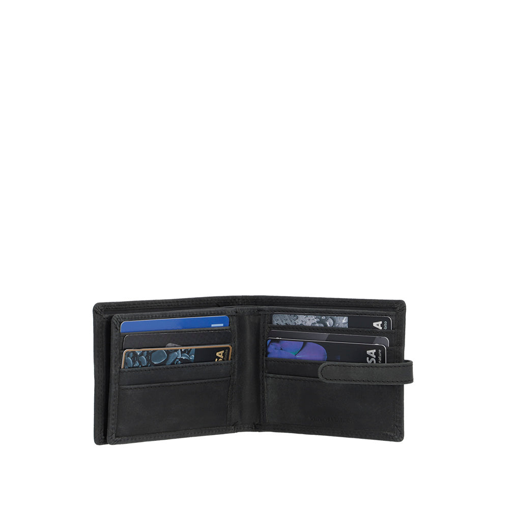 Billetera Genova 16 605 Negro M