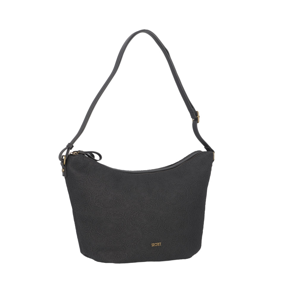 Cartera Bandolera Mumbai Negra Grande