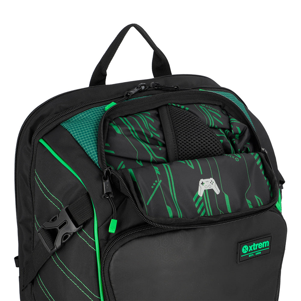 Mochila Gamerpack 4Xt Black/Green L