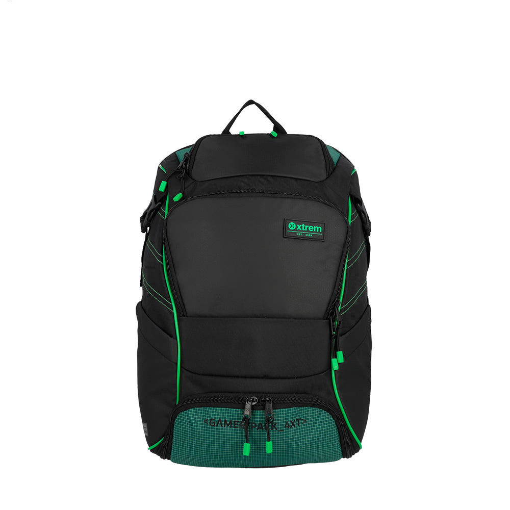 Mochila Gamerpack 4Xt Black/Green L