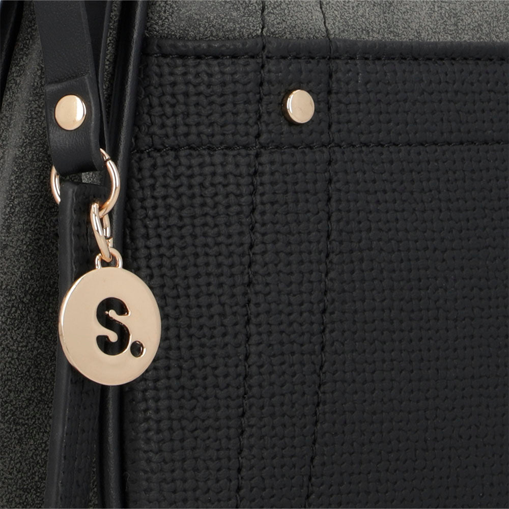 Mochila Manhattan negra L