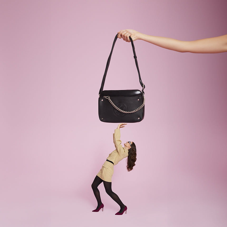 BANDOLERA MANCHESTER FW24 NEGRO S