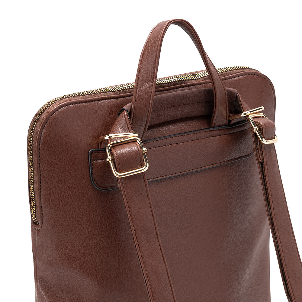 Mochila Para Notebook Laurens Fw24 Cafe XL