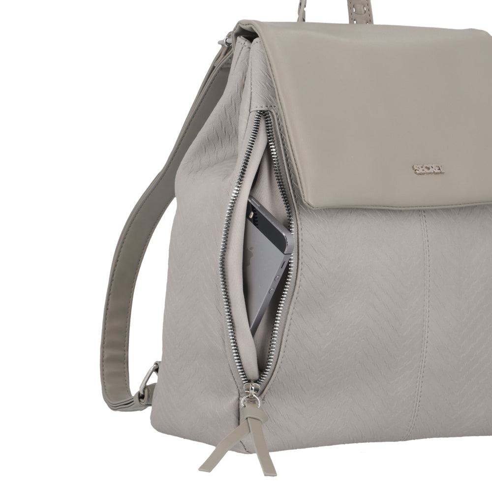 Mochila Positano Gris Grande