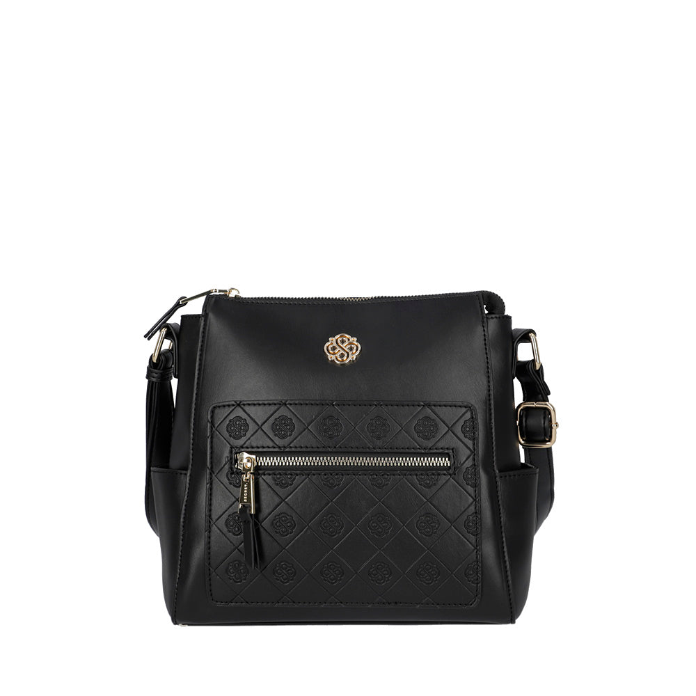 BANDOLERA TURIN FW24 NEGRO M