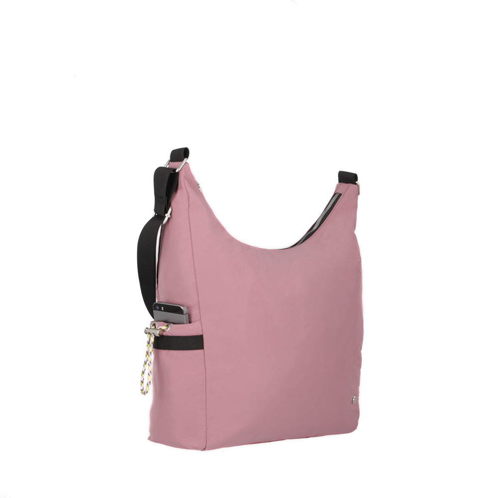Cartera de Hombro Anna Rosado Pequeña
