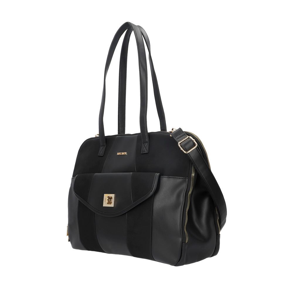 CARTERA PARA NOTEBOOK SUIZA FW24 NEGRO L