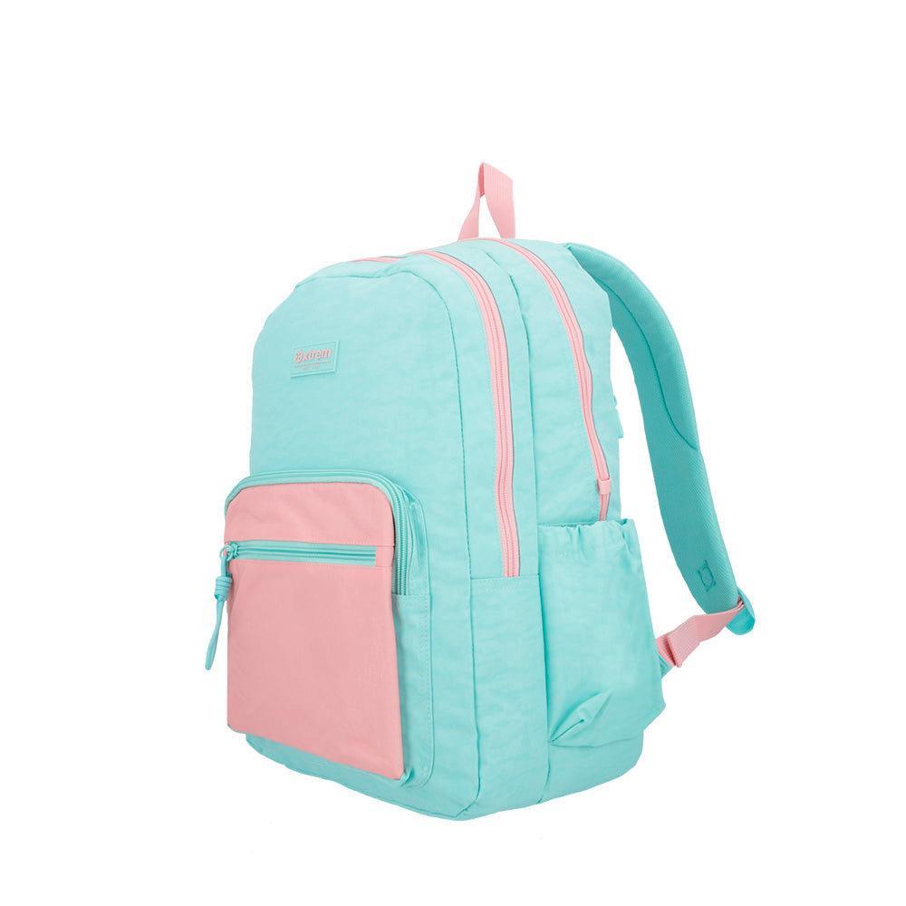 Mochila Bradford 4Xt Bright Aqua / Coral L