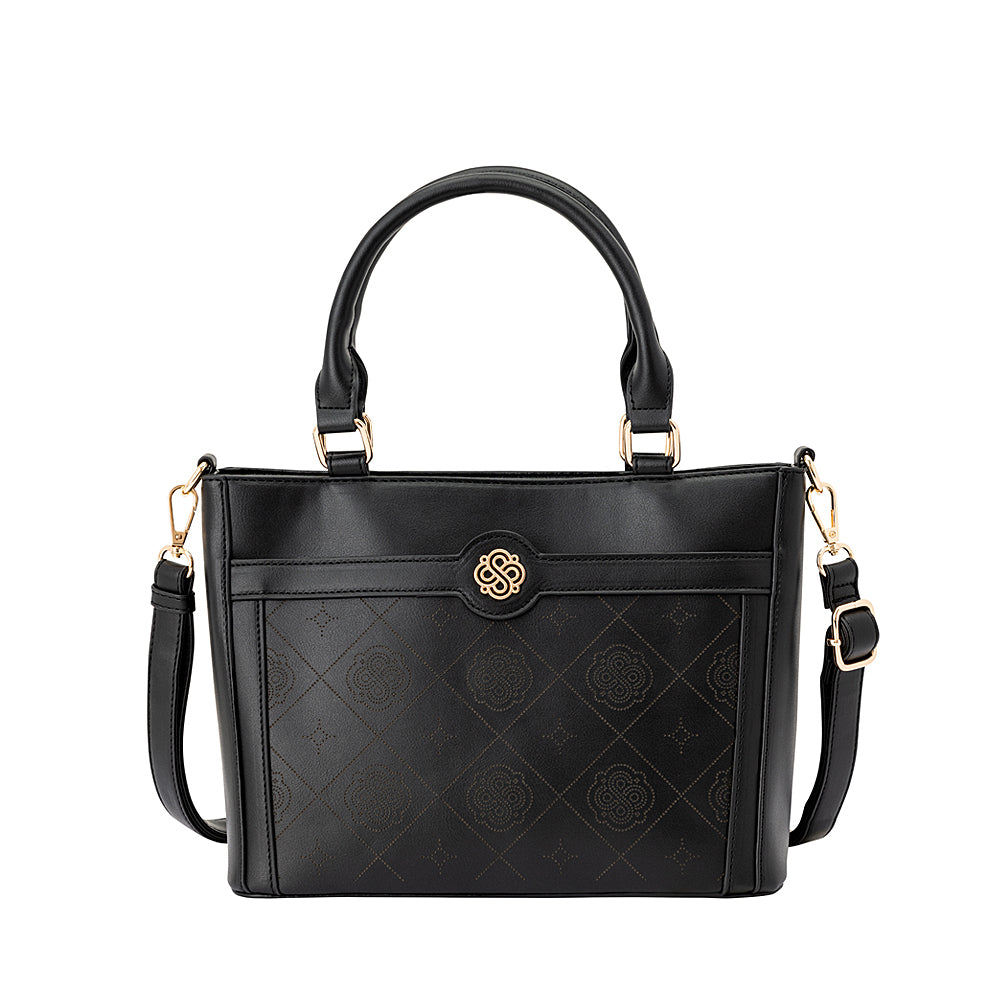 Cartera De Mano Roma Fw24 Negro M