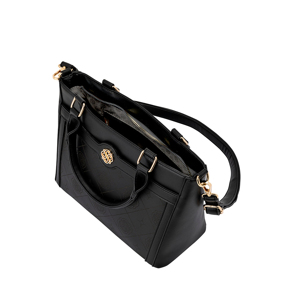 Cartera De Mano Roma Fw24 Negro M