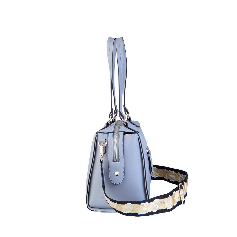 Cartera Clásica Fashion Austria Gris