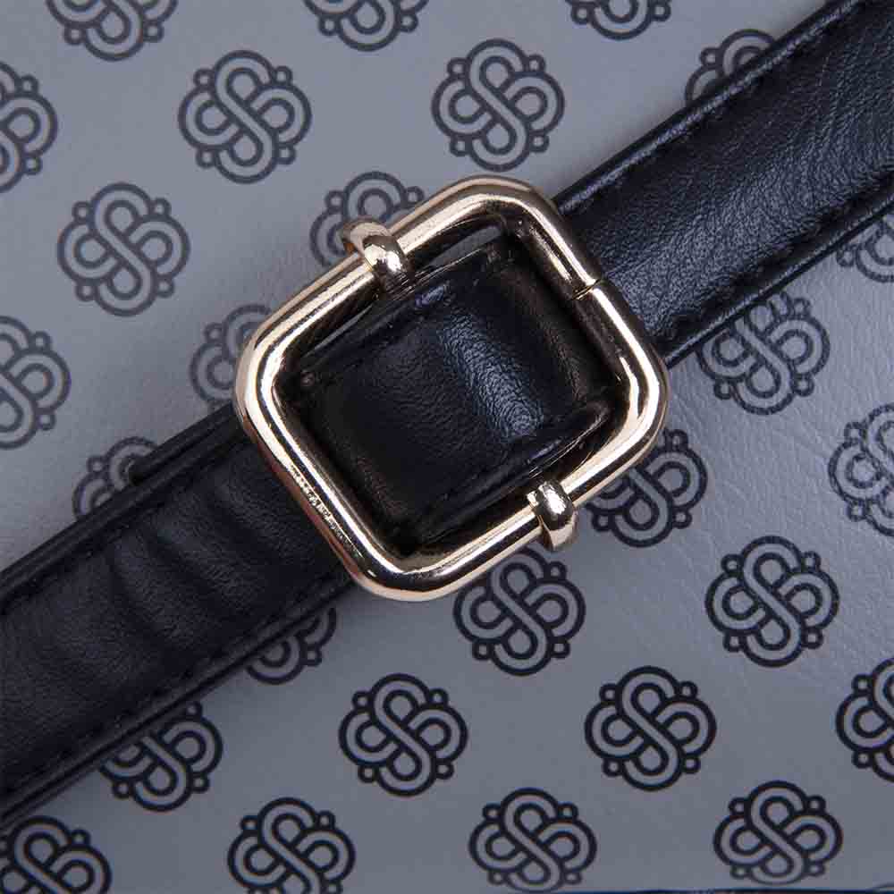 Cartera Clásica Avignon Gris