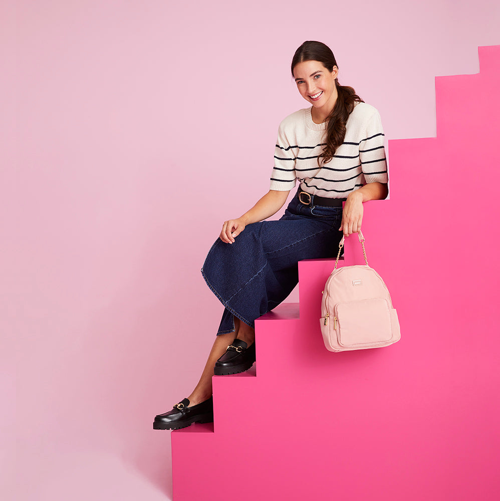 MOCHILA DINAMARCA FW24 ROSA M