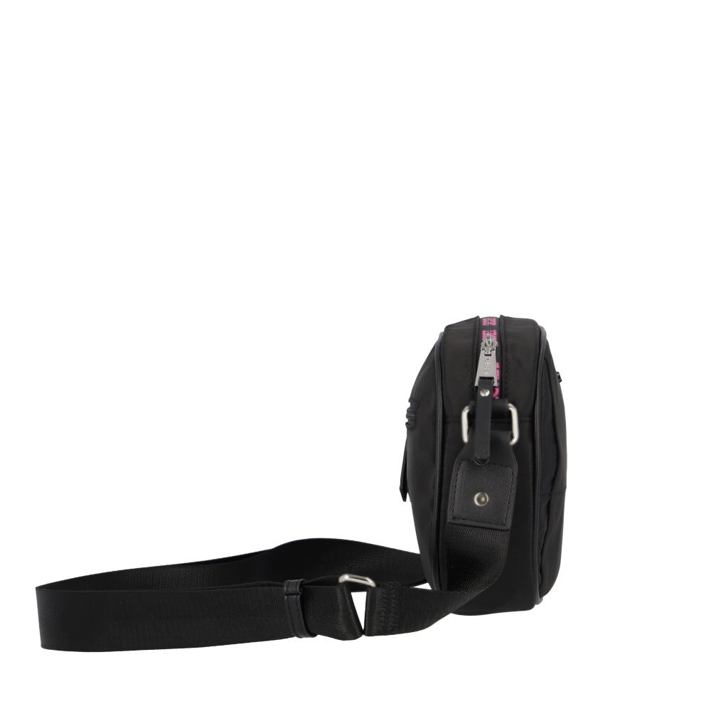 Cartera Bandolera Estocolmo Negra Mediana