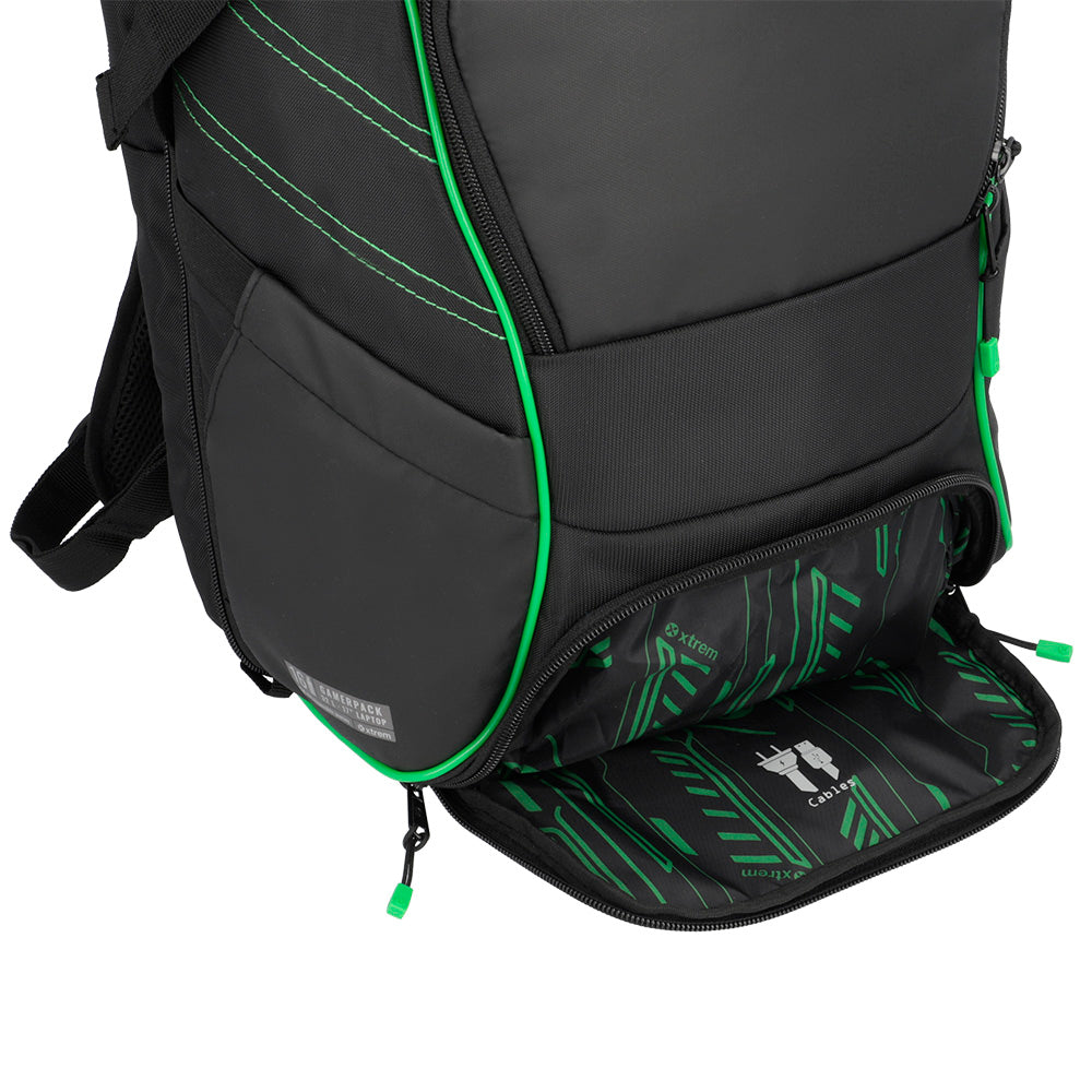 Mochila Gamerpack 4Xt Black/Green L