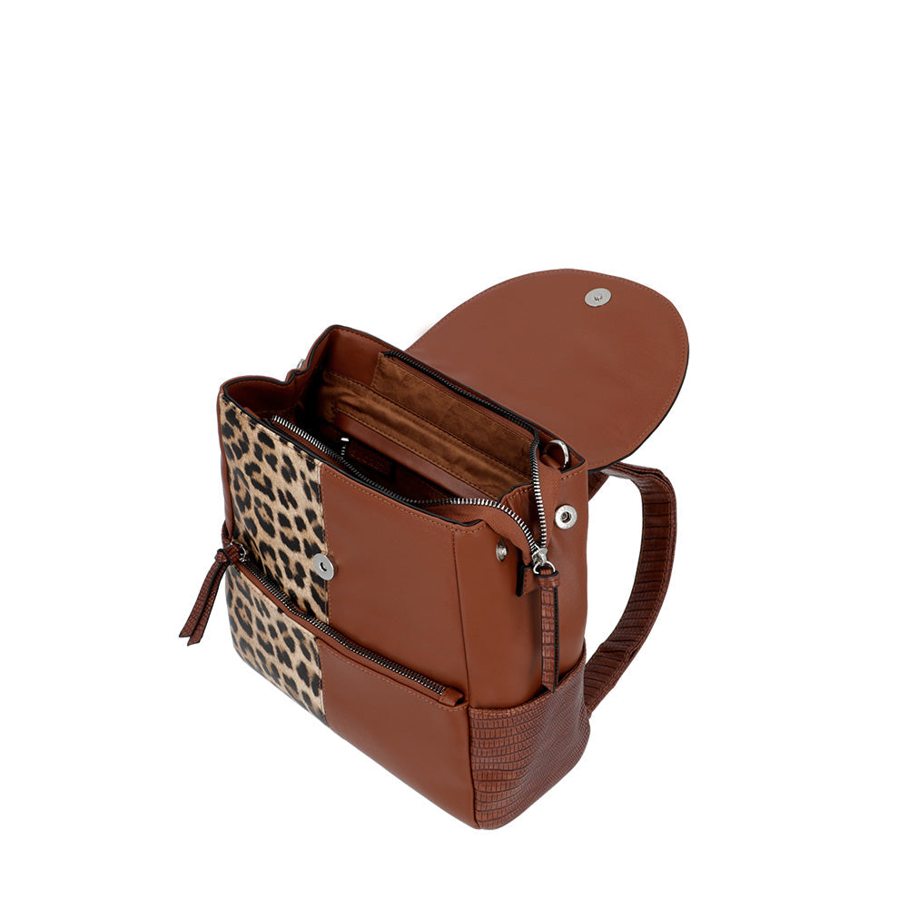 Mochila para mujer España café M