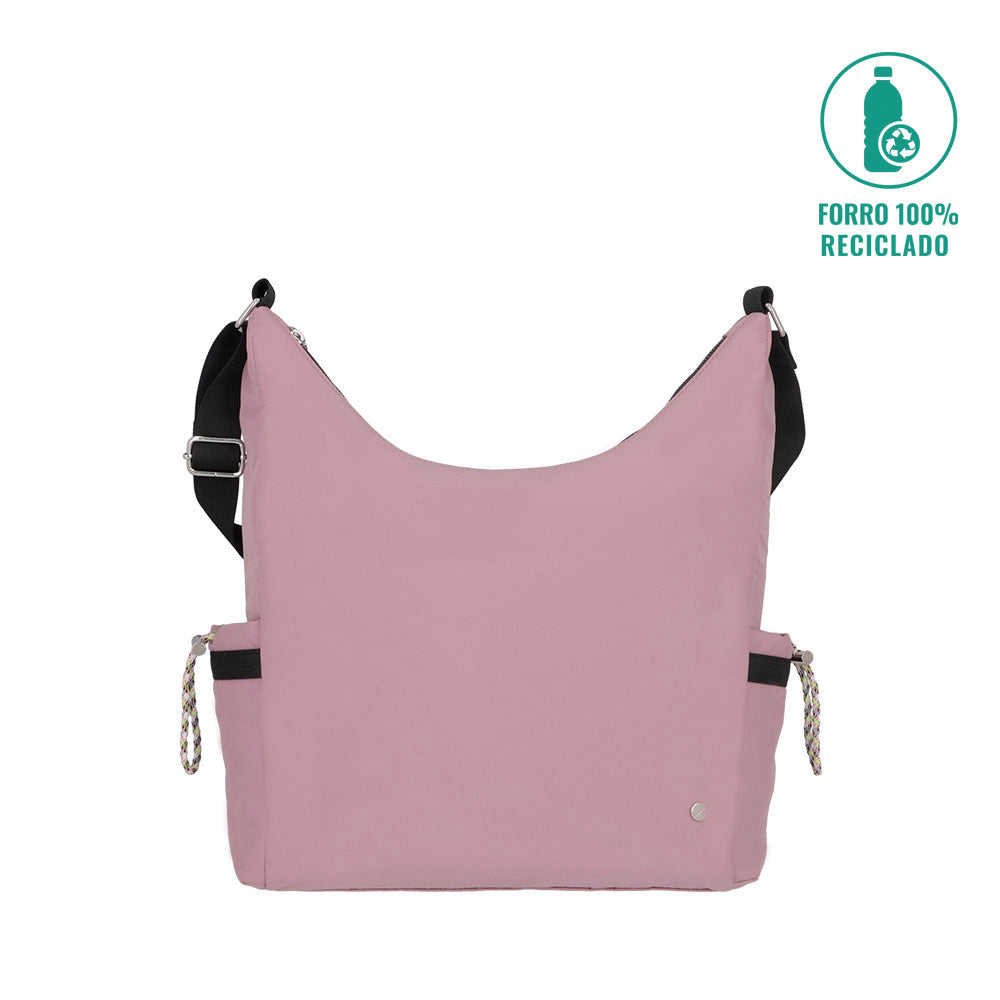 Cartera de Hombro Anna Rosado Pequeña