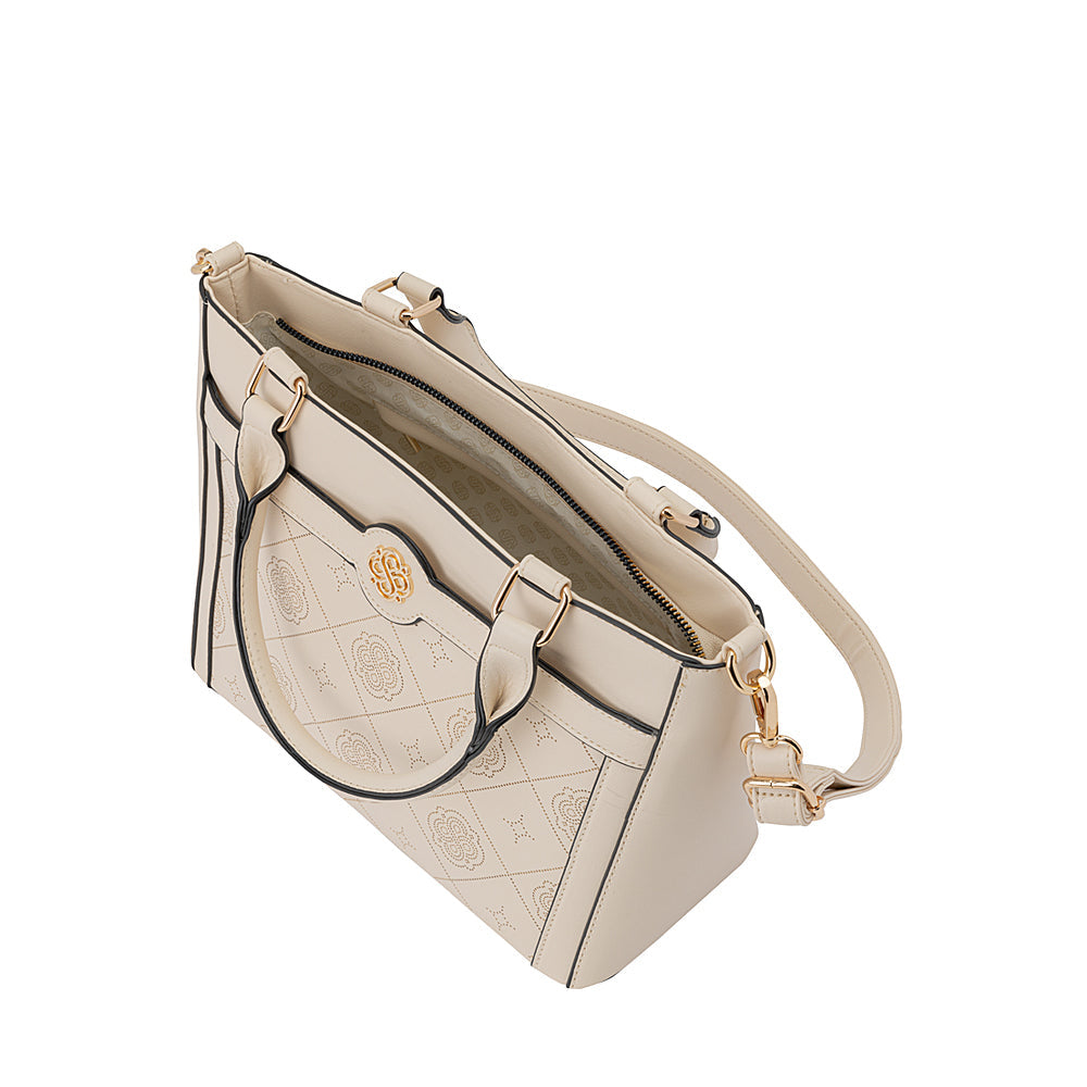 Cartera De Mano Roma Fw24 Beige M