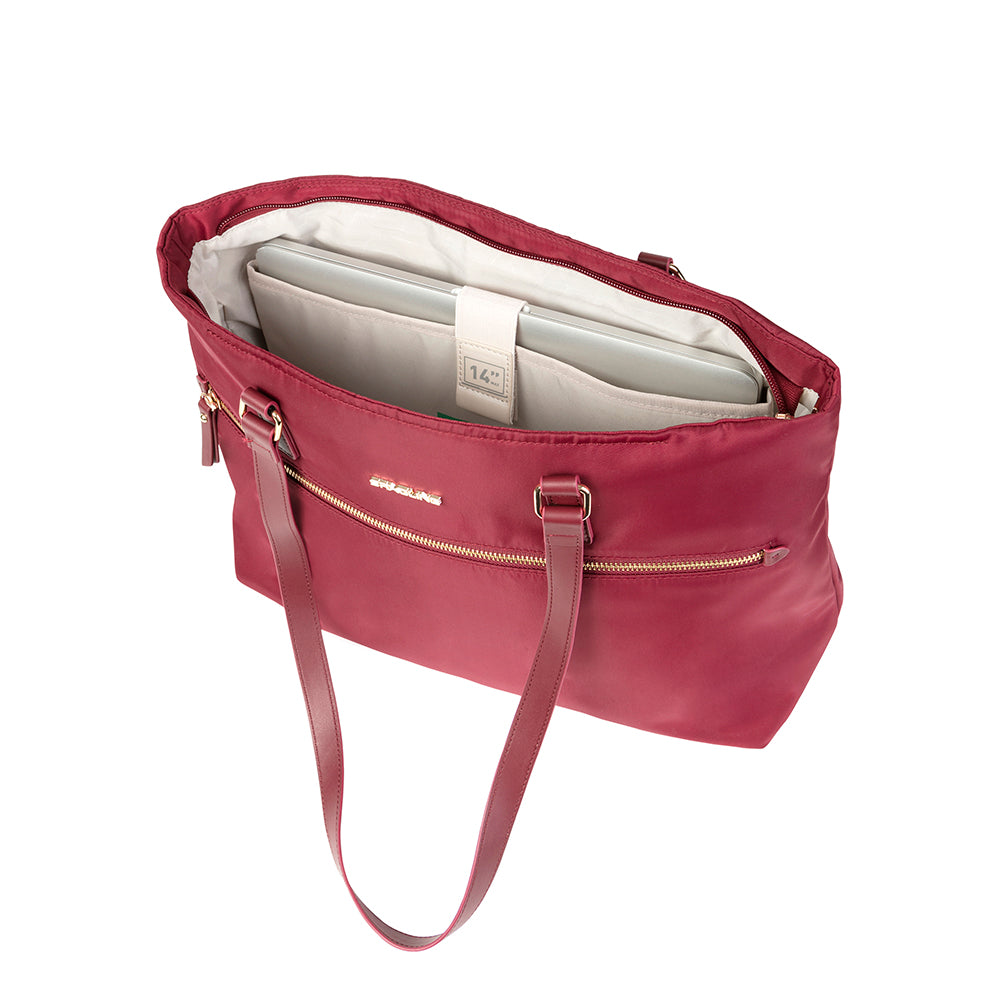 Cartera Madison 3SX Burdeo L