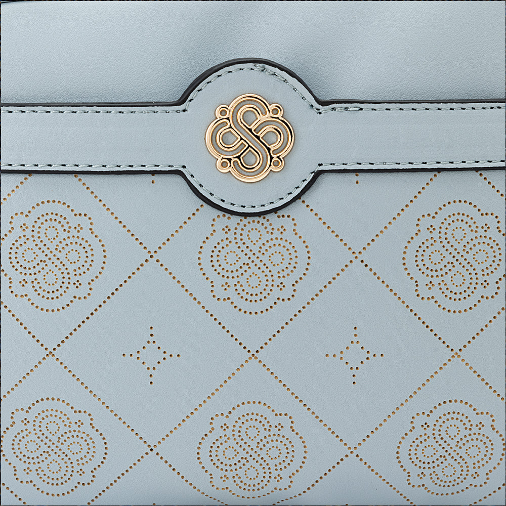 Bandolera Roma Fw24 Celeste S