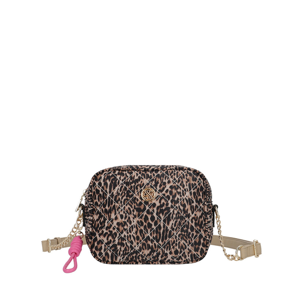 Bandolera Ginza leopardo S