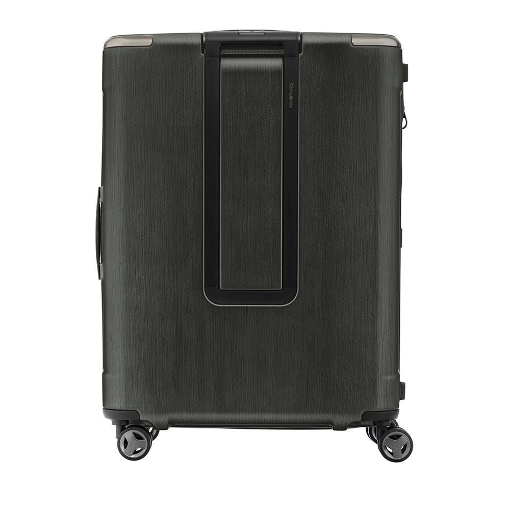 Maleta Rígida Evoa Spinner 81/30 Negro Cepillada XL