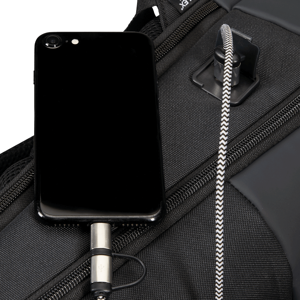 Mochila para Notebook Stackd Biz Negra Mediana