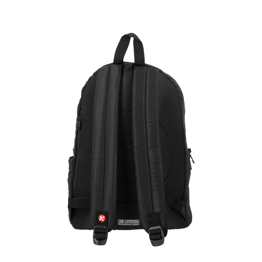 Mochila para notebook 15" de mujer Hamilton negra/agua