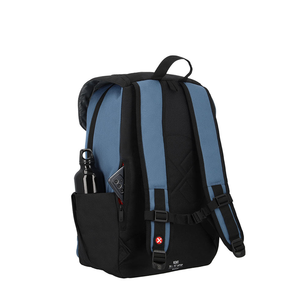 Mochila para notebook hombre Kent 16'' azul
