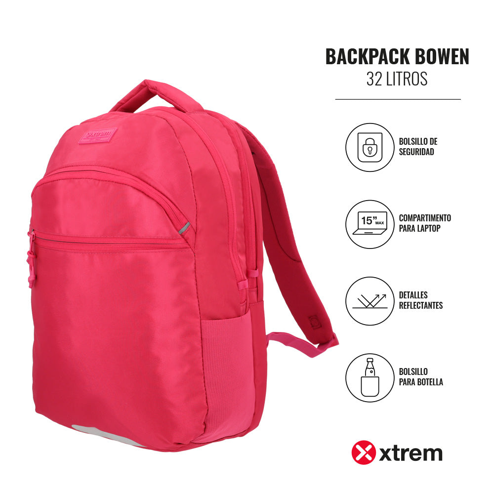 Mochila Bowen 4Xt Berry Pink L