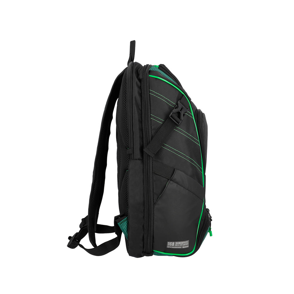 Mochila Gamerpack 4Xt Black/Green L