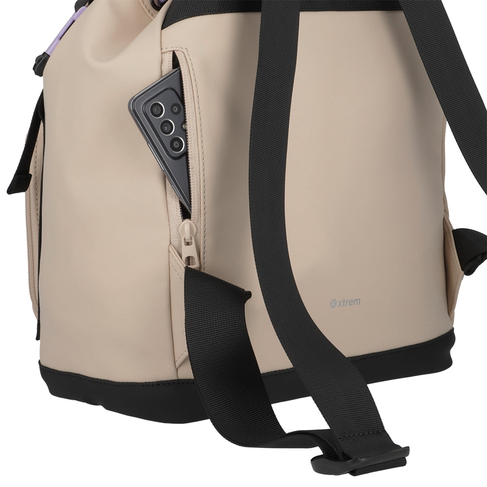 Mochila para mujer Aria beige M