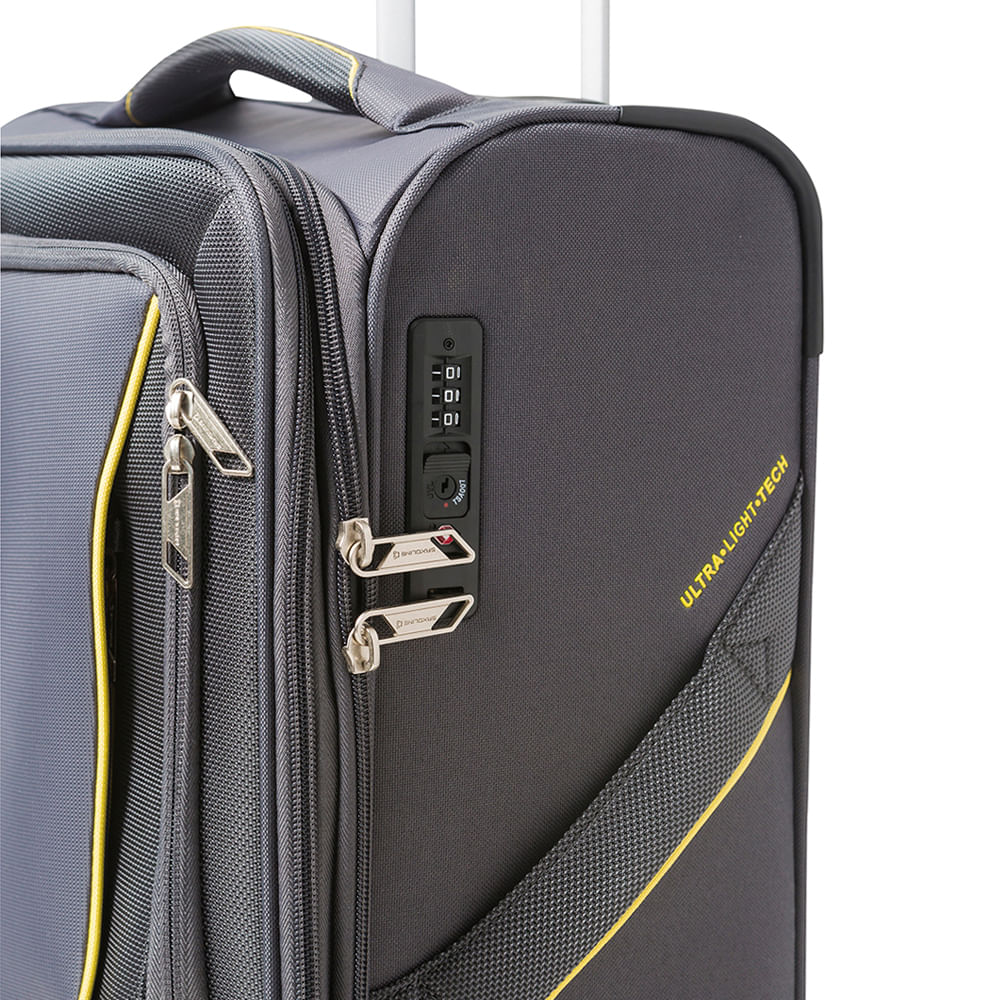 Maleta Vancouver Sx Spinner 20 Grey Cabina 37,8 Lts