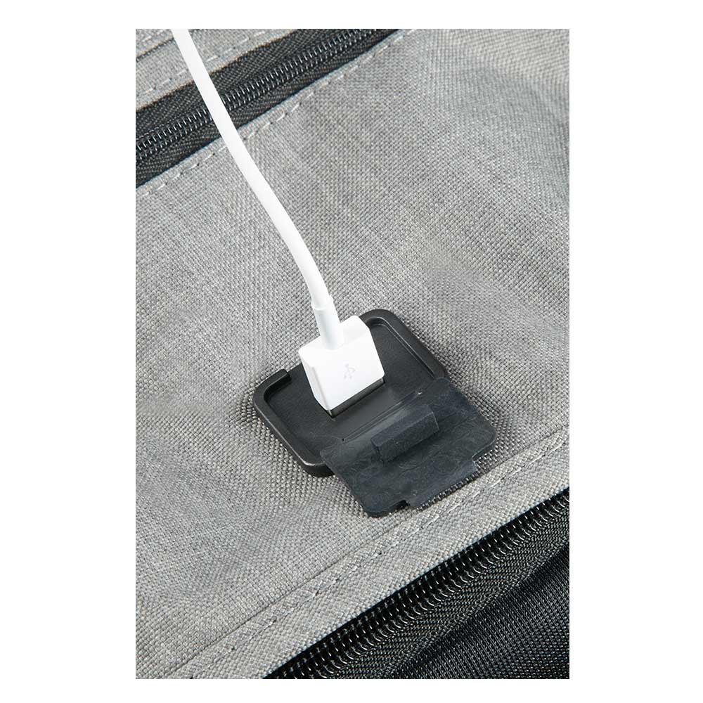 Mochila Securipak 15.6" Cool Grey