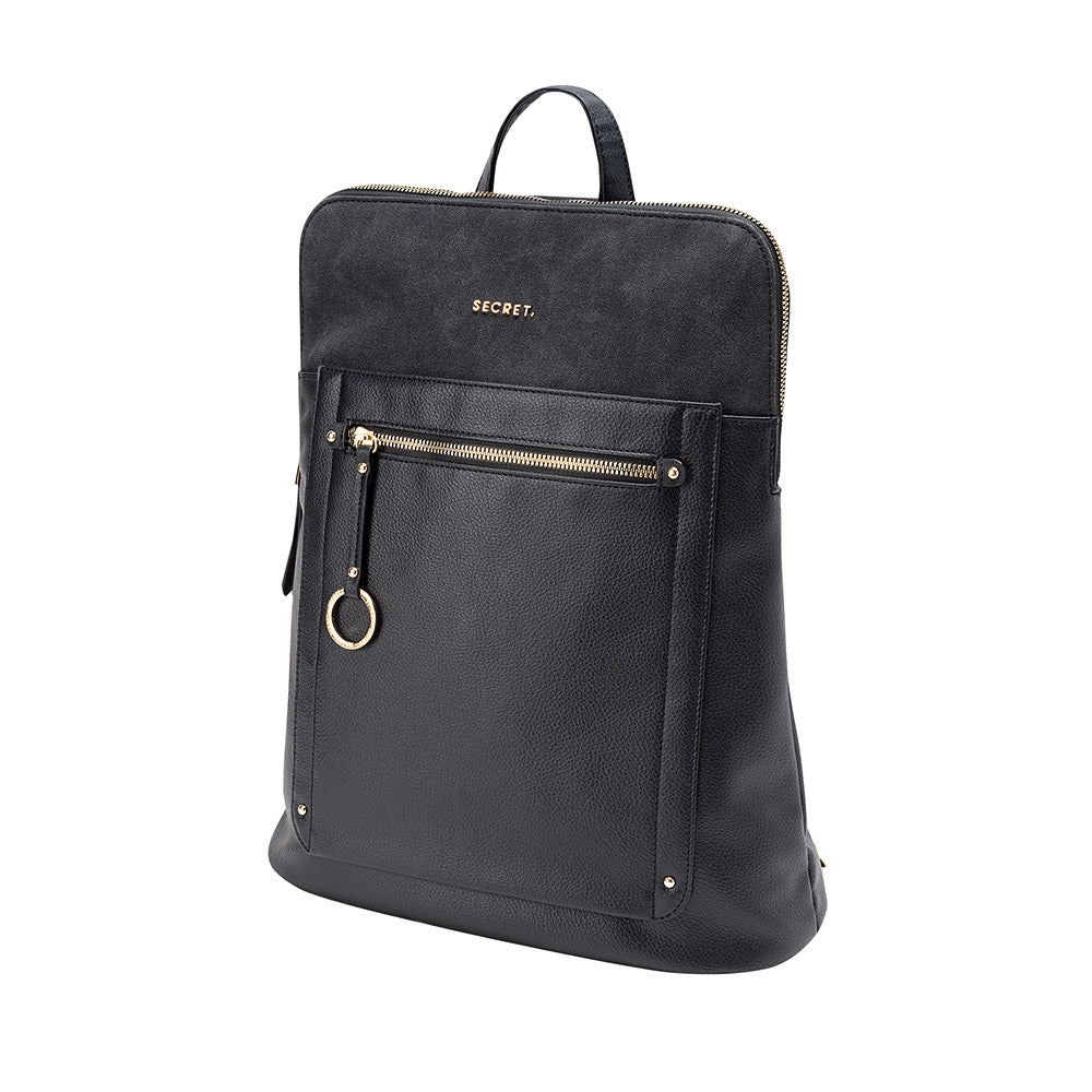 Mochila Para Notebook Lourdes Fw24 Negro XL