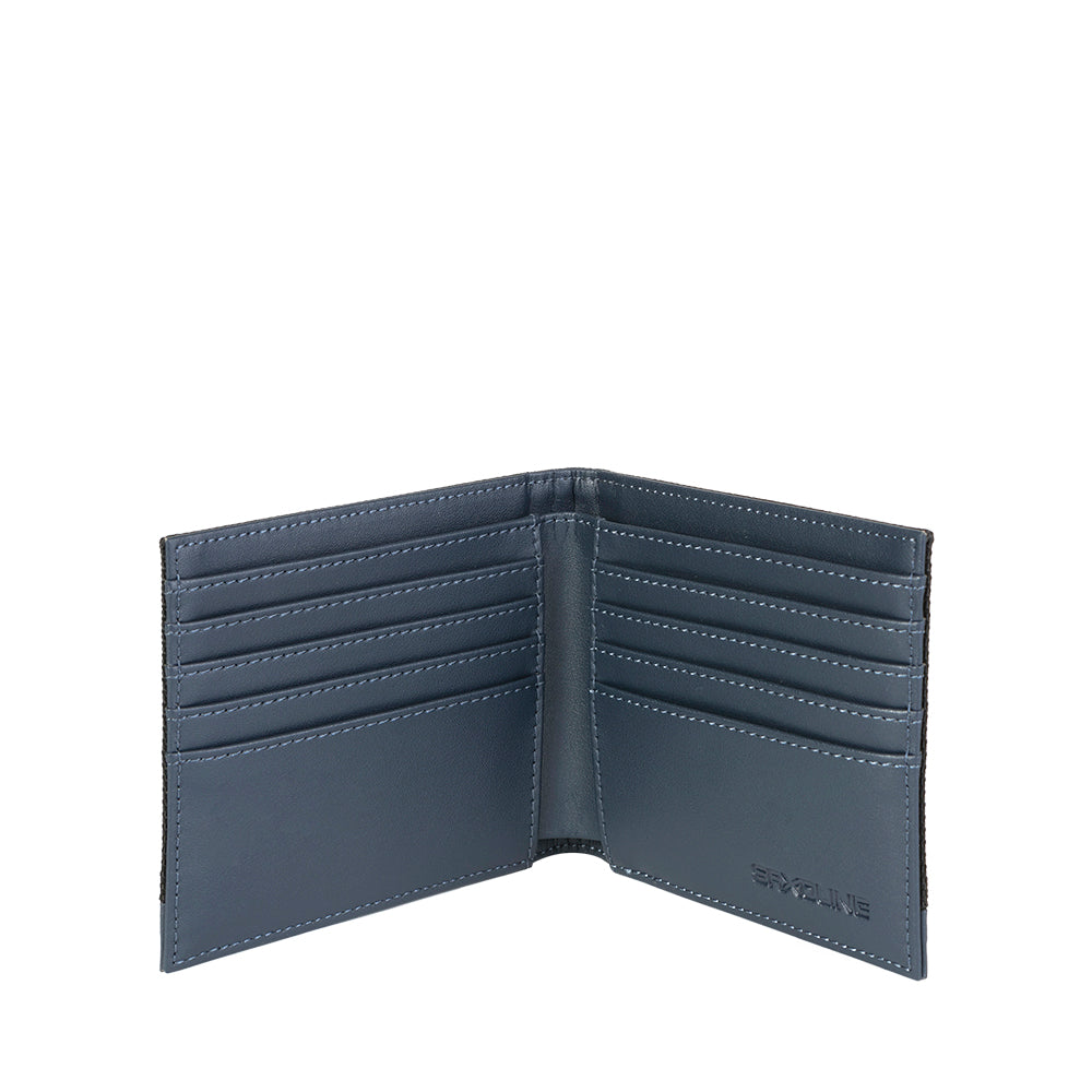 Billetera Suburb 4SX Negro/Azul marino M