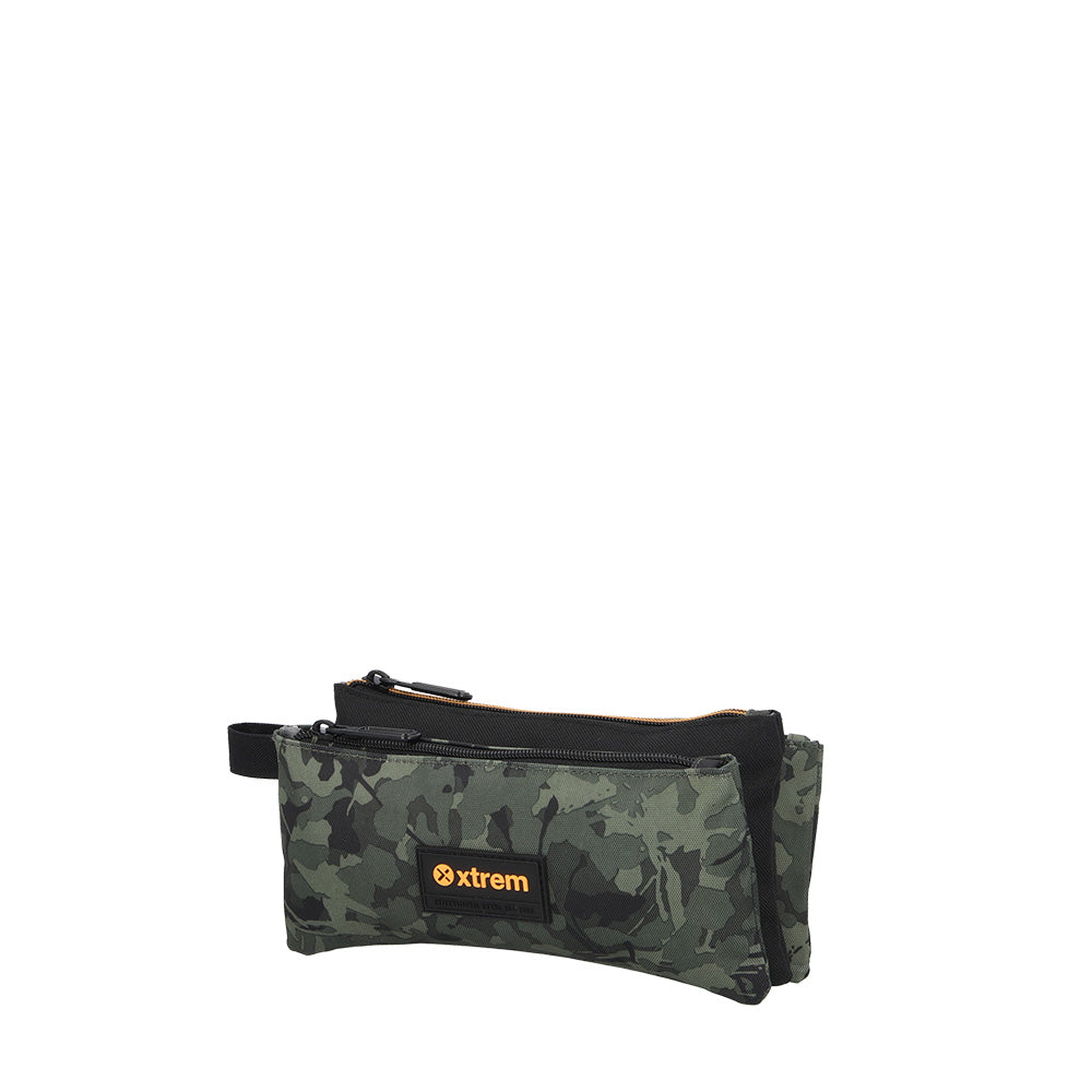 Estuche escolar para lapices Trinity verde/camo