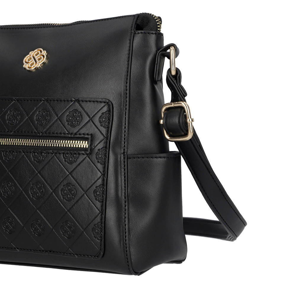 BANDOLERA TURIN FW24 NEGRO M