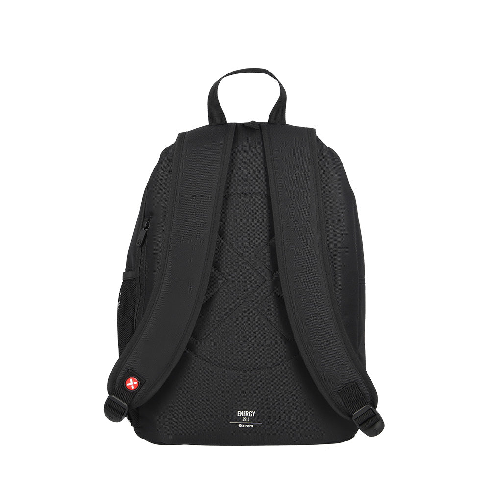 Mochila urbana negra unisex Energy